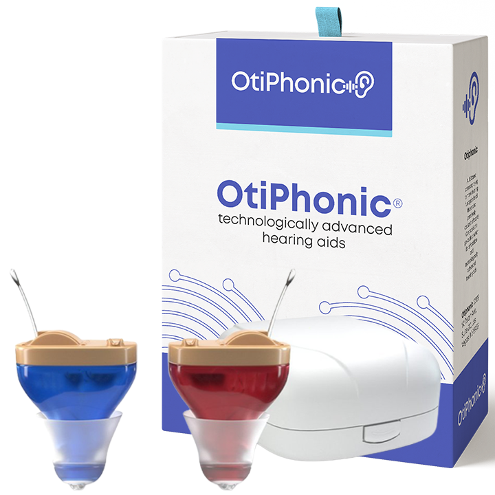 Otiphonic™ CIC Invisible Rechargeable Hearing Aid